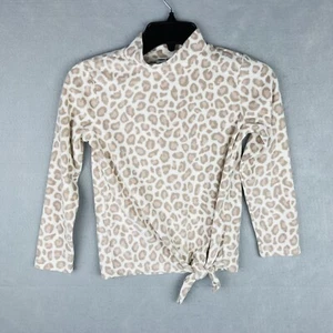 Old Navy Girls Cheetah Print Sweater Size Medium NWT - Picture 1 of 12