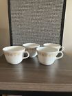 Corelle Cups Butterfly Gold Vintage Lot of 4