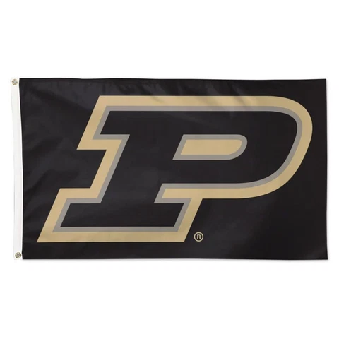 Purdue Boilermakers 3x5 One Sided Team Flag [NEW] NCAA House Banner Fan Yard Cover