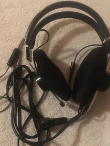 Auriculares de comunicaciones TÉLEX MRB 600 con micrófono de pluma, no probados. - Imagen 1 de 4