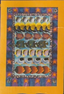 EVERGREEN ALL MY FISHES IN A ROW LARGE FLAG with FREE SHIPPING - Picture 1 of 1