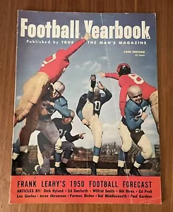 Football Yearbook By True - The Man’s Magazine (1950 Edition) - Picture 1 of 3