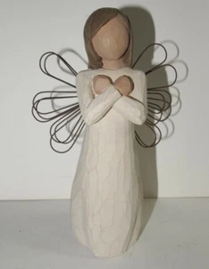 DEMIDACO WILLOW TREE ANGEL SIGN Language FOR LOVE FIGURINE - Picture 1 of 4