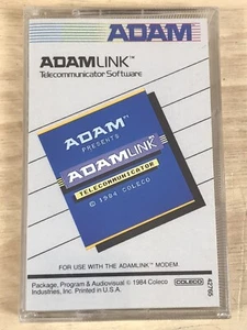 Pack de données numériques logiciel de télécommunications Adam AdamLlink 1984 scellé Coleco - Photo 1/6