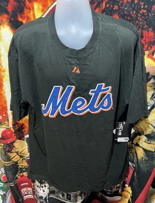 NUEVO CON ETIQUETAS Johan Santana #57 MLB New York Mets Jugador Camiseta Majestuosa Talla 2XL Grande y T Foto 1 de 4