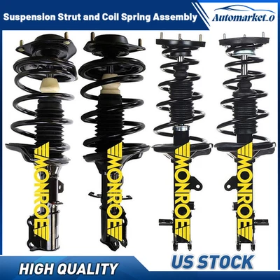 Puntales delanteros traseros con muelles helicoidales para Kia Spectra 2004 2005 2006 2007-2009 2,0 L Foto 1 de 4