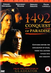1492: Conquest of Paradise DVD 1992 Gérard Depardieu, Ridley Scott Film - Picture 1 of 1