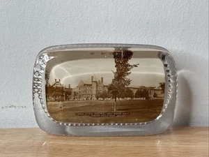 Antique University of Northern Iowa/ Iowa State Normal Paperweight 4 X 2.5 Inch - Picture 1 of 5