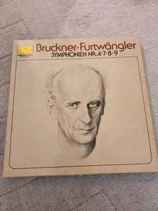 2740 201 Bruckner Symphonies Nos. 4,7,8 & 9 Furtwangler 5 LP Box NM - Picture 1 of 5