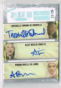 Jay Silent Bob Reboot Treshelle Edmond/Alice Wen/Aparna Brielle Triple Autograph - Picture 1 of 1