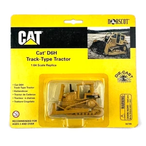 CAT D6H Track-Type Tractor Scale 1:64 Die-Cast Norscot 1998 NEW IN PACKAGE - Picture 1 of 13