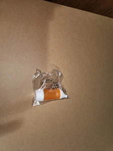 Schlüsselanhänger Tupperware Gadget orange Trinkflasche - Bild 1 von 1