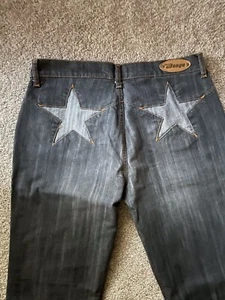 Bongo Jeans Juniors Size 11 Bootcut "Let Me B" No Back Pockets 2000s Y2K Vintage - Picture 1 of 11