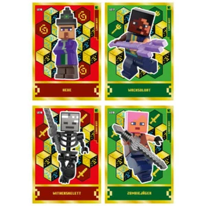Lego Minecraft Karten Serie 1 - Sammelkarten Trading Cards - LE16 LE17 LE18 LE19 - Bild 1 von 1