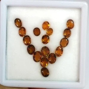 8.09cts Nice Oval Natural Multi Color Dravite Tourmaline Loose Gemstones Lot - Picture 1 of 4