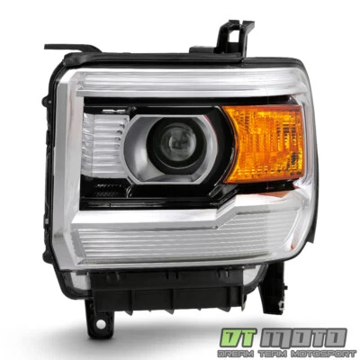 2014-2015 GMC Sierra 1500 15-19 2500 3500HD Projector Headlight Left Driver Side - Image 1 of 4