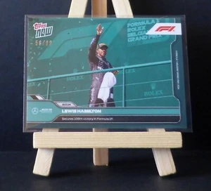 2024 TOPPS NOW FORMULA 1 ⭐ LEWIS HAMILTON ⭐ GP BELGIO ☄️ 56/99 - Picture 1 of 2