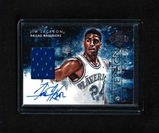Jim Jackson 2013-14 Court Kings SOVEREIGN SIGNATURES Jersey Auto #/199 Mavericks