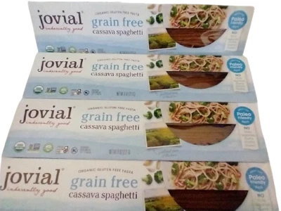 (4X) Pasta de espagueti de yuca de grano jovial y gluten, 8 oz, orgánica, paleo/GF Foto 1 de 4