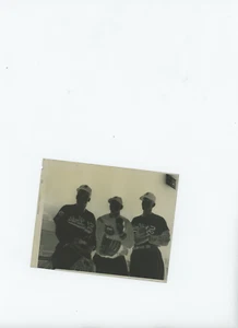 St Louis Browns Acetate Negative Original Brearley Estate 3 players at night - Picture 1 of 2