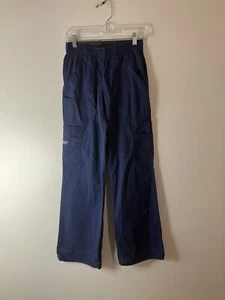 Cherokee blu navy cargo uniforme medica scrub fondo XS - Foto 1 di 9