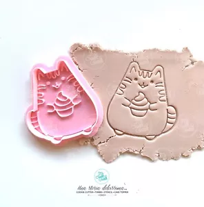 Katze Kätzchen Cupcake Party Pusheen Ausstechformen Ausstecher - Bild 1 von 1