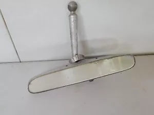 1961-62 Buick Electra 2 Door Rear View Mirror Interior Chrome Trim OEM Part - Picture 1 of 15