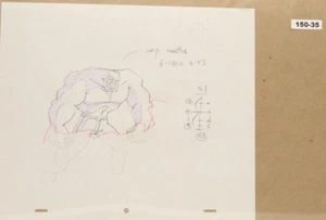 Original Production Drawing 150-35 - Used Condition - Picture 1 of 3