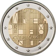Slovénie 2 euro 2022 - 150 ans de l'architecte Jože Plečnik