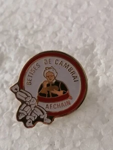 Pin's Pins Pin Société Bonbon Confiserie Bêtises De Cambrai "Afchain" - Imagen 1 de 1