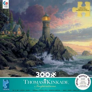 Rompecabezas Ceaco; Salvación de rocas de Thomas Kinkade; 300 piezas; #2202-35 - Imagen 1 de 2