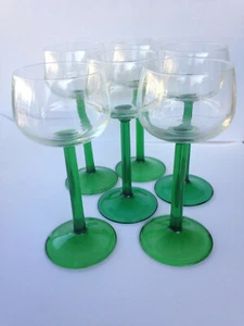 VERRE A VIN BLANC ALSACE MOSELLE pied Vert lot de 6 LUMINARC - Imagen 1 de 3