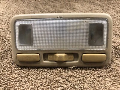 Honda Civic, 2001, 2002, 2003, 2004, 2005, купольный фонарь в сборе, желтовато-коричневый - Изображение 1 из 4