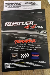 Traxxas® Rustler® 4x4 VXL Handbuch Teileliste Explosionszeichnungen Modell 67076-4 SALE! - Bild 1 von 1