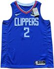 New Nike Kawhi Leonard Blue Los Angeles Clippers Jersey Men's Size LARGE L $110