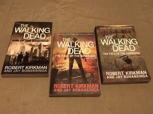 The Walking Dead Books by Robert Kirkman and Jay Bonansinga Paperback 3 Book Lot - Imagen 1 de 2