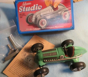 Schuco 1050 Studio 1936 Mercedes Grand Prix #9 Green O/B Tools Instruction - Picture 1 of 24