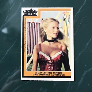1977 CHARLIE'S ANGELS #174 Topps Trading Card 3C9 A DAY AT THE CIRCUS - Picture 1 of 2
