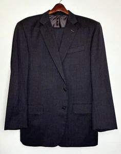 Mens Brooks Brothers Old Money 1818 Madison Estrato Gray Wool Suit 45R USA - Picture 1 of 7