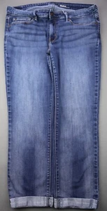 Women's 2018 Levi's Signature Jeans Modern Slim Cuffed Mid Rise Sz 16 (Msr 35x24 - Picture 1 of 8
