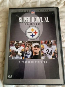 NFL Super Bowl XL Champions - Pittsburgh Steelers (DVD, 2006) never watched - Picture 1 of 3