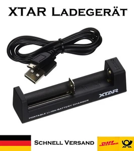 XTAR MC1 USB Ladegerät für Li-Ionen Akkus professionell 1-Schacht Akku-Ladegerät - Picture 1 of 4