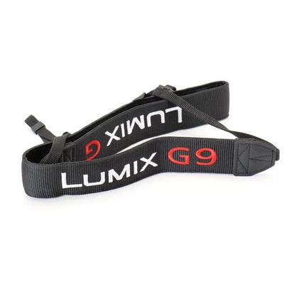 Новый Panasonic Lumix G9 подлинный камеры шеи ремень черный и красный - Изображение 1 из 4