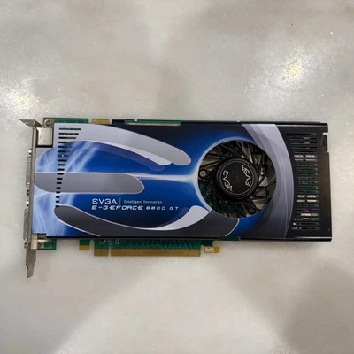 EVGA E-GeForce 8800GT 512MB DDR3 PCI-e 2.0 S-Video DVI-I x2 Video Card - Tested - Image 1 of 4