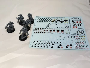 GW Warhammer 40k: Lupi Spaziali Cacciatori Grigi Set Miniature Set Trasferimento - Foto 1 di 1