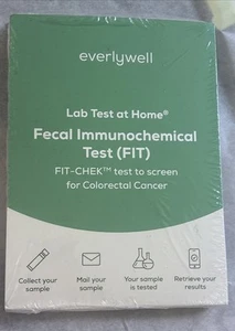 Everlywell Lab Test at Home FIT Fecal Immunochemical Test Colorectal Cancer 3/26 - Picture 1 of 3