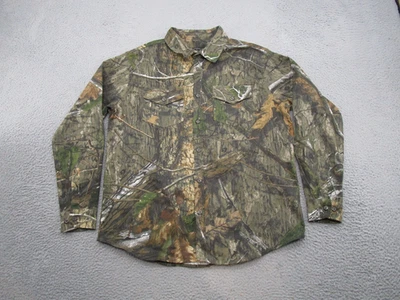 Redhead Mossy Oak Camo Hunting Outdoor Long Sleeve Button Down Shirt Size XL - Image 1 of 4