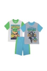 Disney Star Wars Mandalorian Boys  3-Pc Pajama Set Size 10. NIP Orig $38