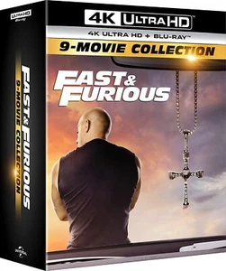 FAST & FURIOUS 9er 4K Filme Box - The Fast Saga (18 BLU-RAY 4K + Blu-ray)  - Bild 1 von 2
