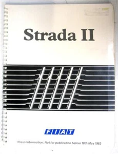 FIAT Strada II Car Press Pack May 1983 - Picture 1 of 7